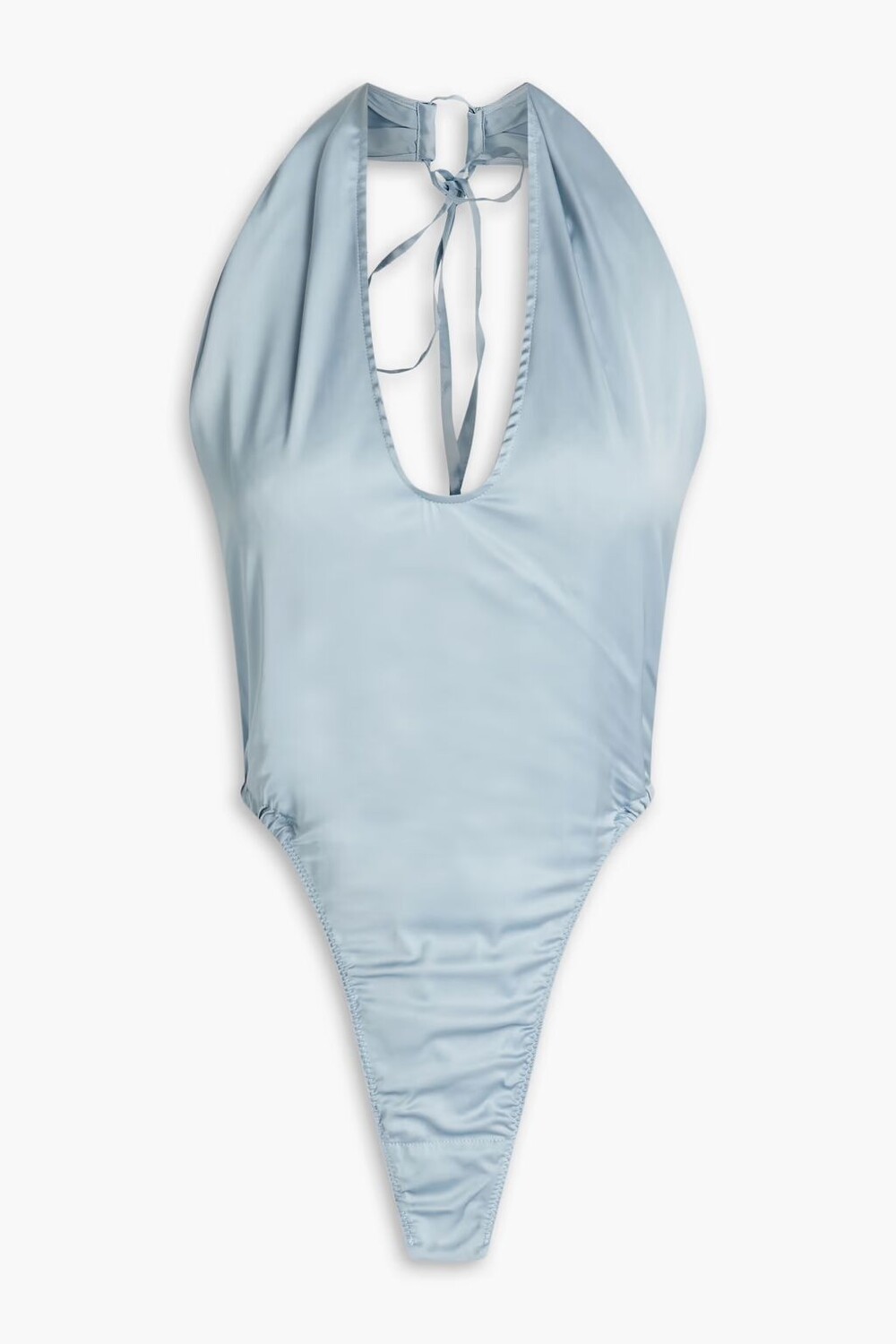 Боди Mentalo из эластичного атласа с воротником-хомутом Jacquemus, цвет Slate blue
Боди Mentalo из эластичного атласа с воротником-хомутом Jacquemus, цвет Slate blue
