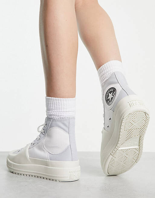 Высокие кроссовки Converse Chuck Taylor All Star Construct нежно-голубого и белого цвета, Белый
Высокие кроссовки Converse Chuck Taylor All Star Construct нежно-голубого и белого цвета, Белый