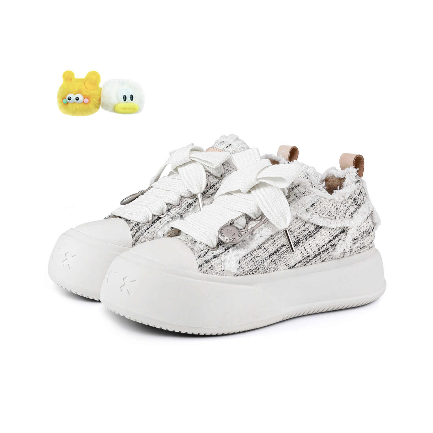 Кроссовки SOAP OPERA Basic Collection Skateboarding Shoes Unisex Low-top, белый/серый
Кроссовки SOAP OPERA Basic Collection Skateboarding Shoes Unisex Low-top, белый/серый