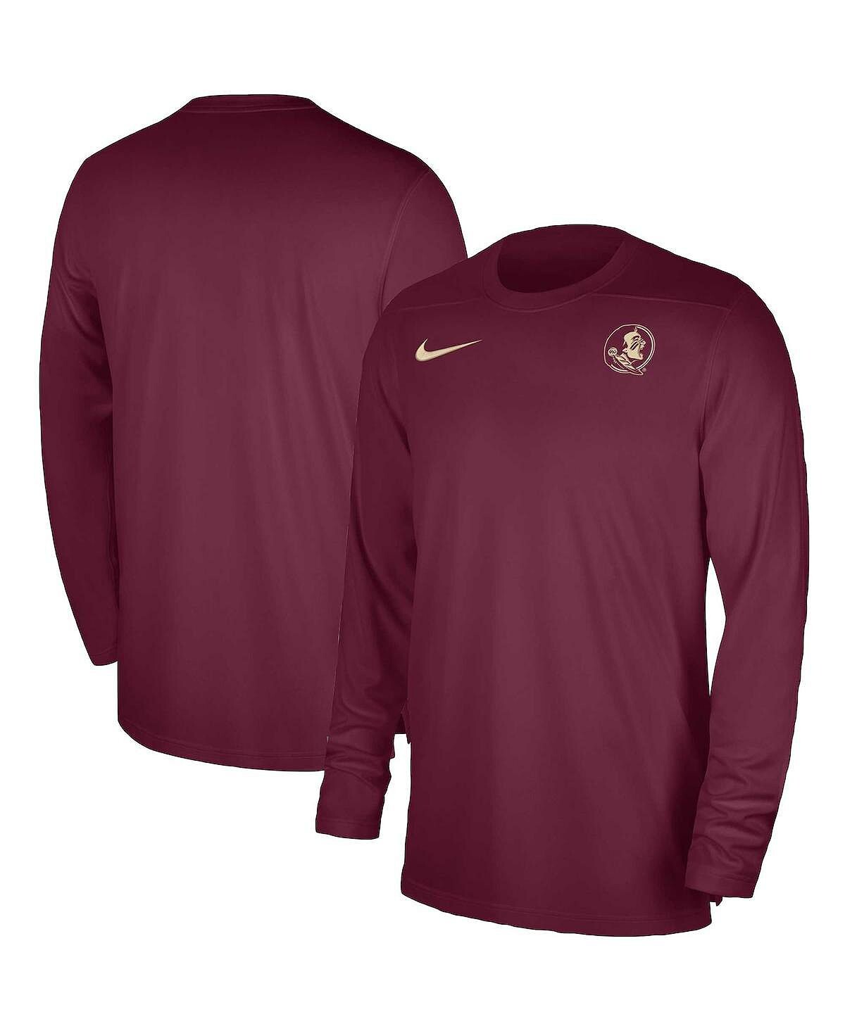 Мужская футболка с длинными рукавами и гранатом Florida State Seminoles 2023 Sideline Coaches Nike
Мужская футболка с длинными рукавами и гранатом Florida State Seminoles 2023 Sideline Coaches Nike