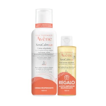 Avene Xeracalm AD бальзам 400 мл и очищающее масло 100 мл - упаковка из 2 шт. Avène
Avene Xeracalm AD бальзам 400 мл и очищающее масло 100 мл - упаковка из 2 шт. Avène