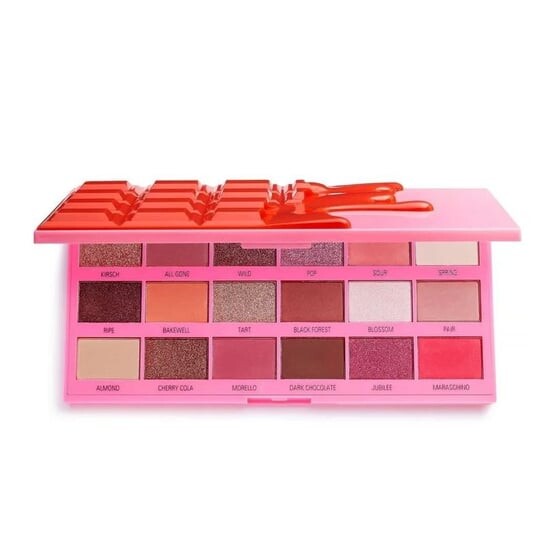 Шоколад, палитра теней для век, Вишня Makeup Revolution, I Heart Revolution, розовый
Шоколад, палитра теней для век, Вишня Makeup Revolution, I Heart Revolution, розовый