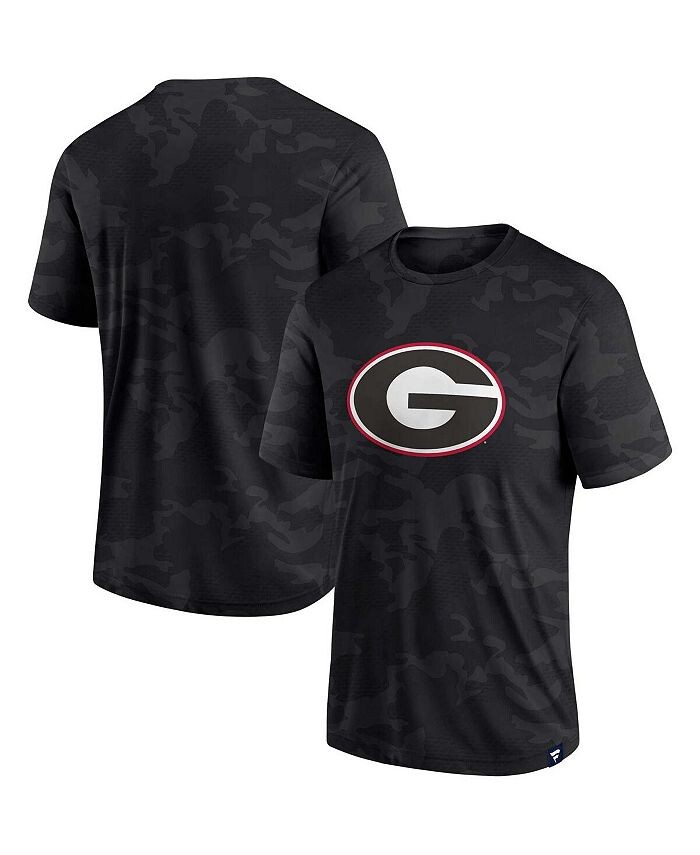 Мужская черная фирменная футболка с камуфляжным логотипом Georgia Bulldogs Fanatics, черный
Мужская черная фирменная футболка с камуфляжным логотипом Georgia Bulldogs Fanatics, черный