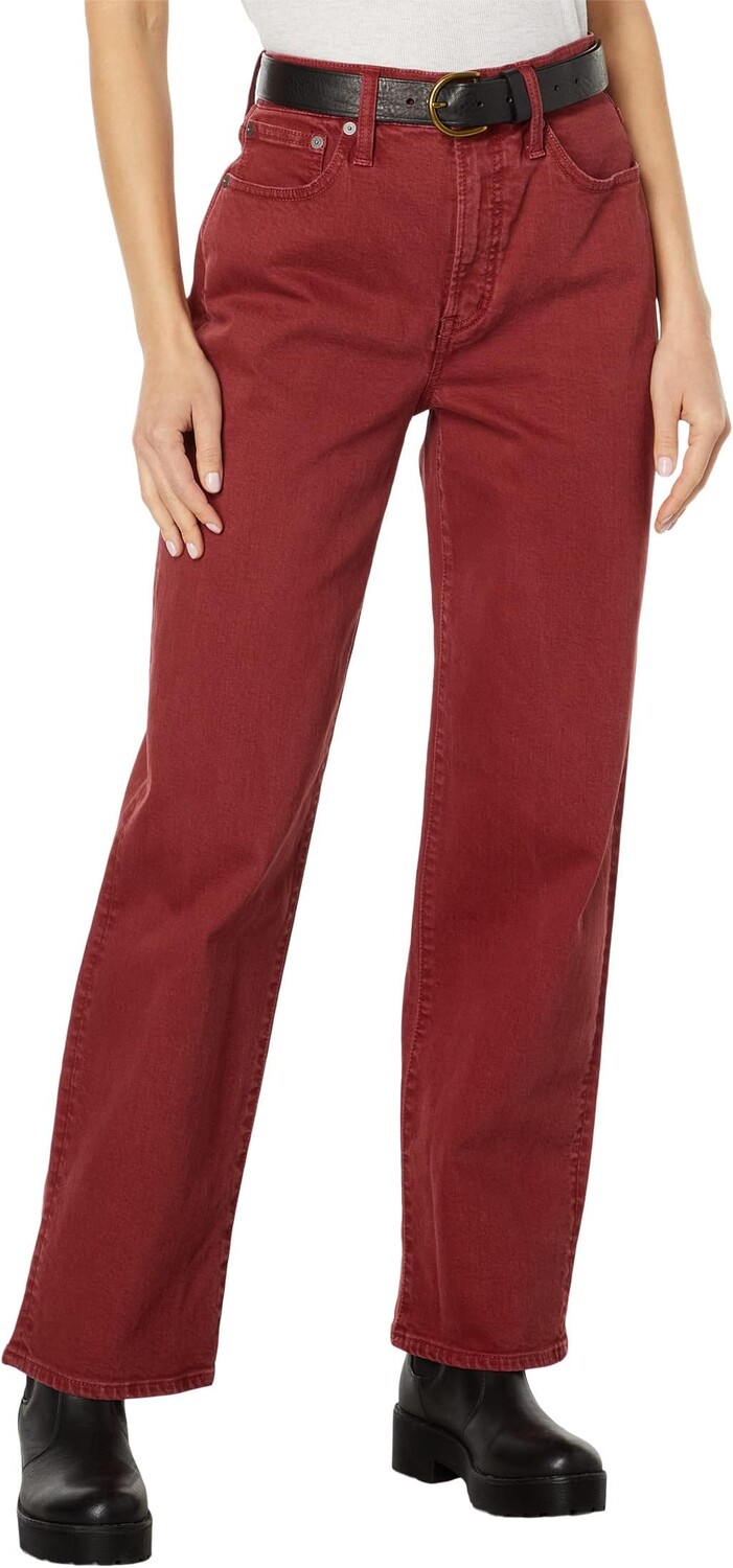 Джинсы Perfect Vintage Wide Leg Jeans in Rich Burgundy Madewell, цвет Rich Burgundy
Джинсы Perfect Vintage Wide Leg Jeans in Rich Burgundy Madewell, цвет Rich Burgundy