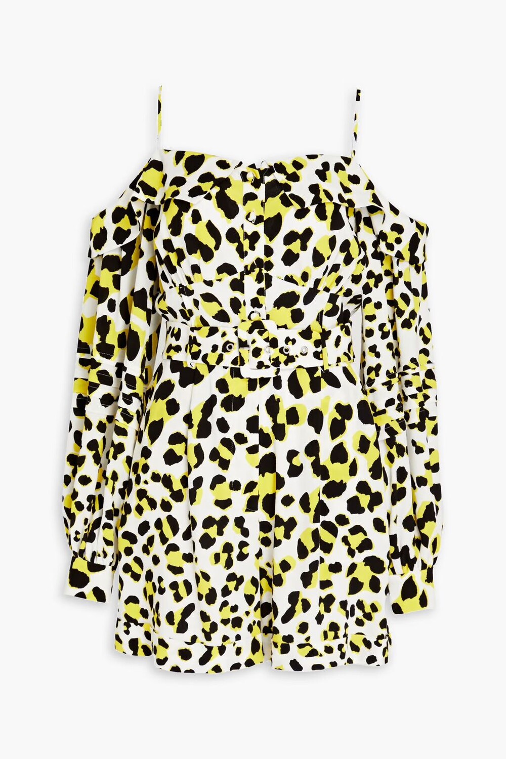 Креповый комбинезон Susanna с открытыми плечами и леопардовым принтом Diane Von Furstenberg, белый
Креповый комбинезон Susanna с открытыми плечами и леопардовым принтом Diane Von Furstenberg, белый