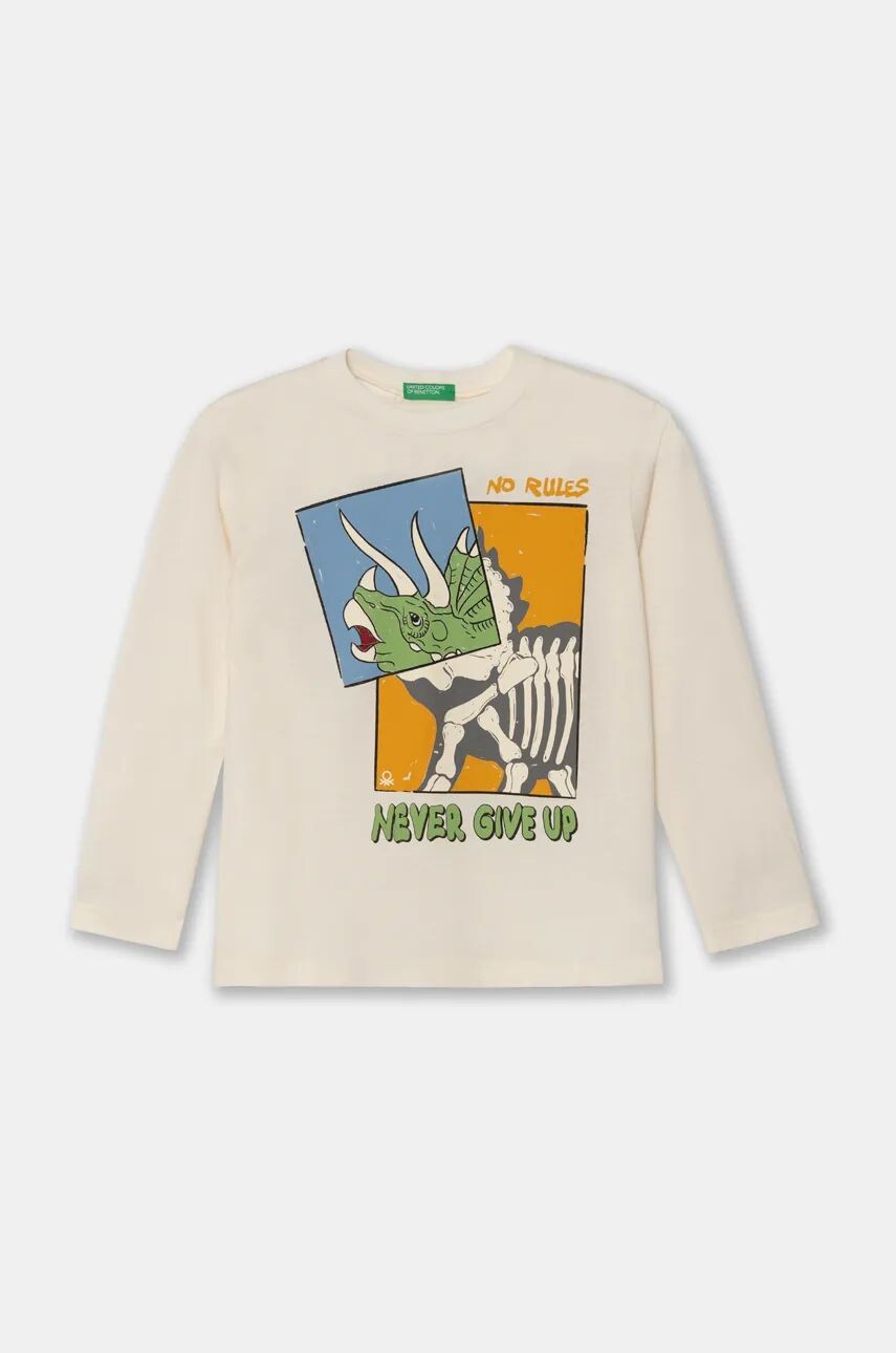 Хлопковая рубашка с длинными рукавами United Colors of Benetton для мальчиков, бежевый
Хлопковая рубашка с длинными рукавами United Colors of Benetton для мальчиков, бежевый