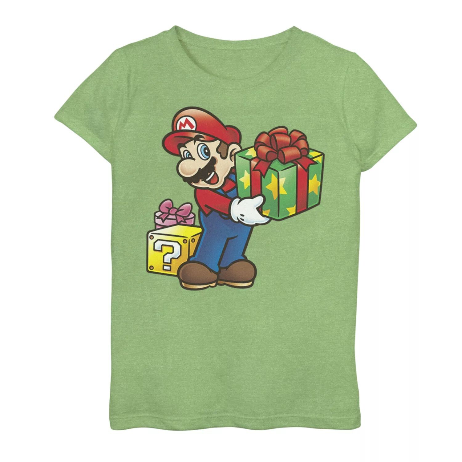 Футболка с рисунком «Рождественские подарки» Nintendo Super Mario для девочек 7–16 лет Licensed Character
Футболка с рисунком «Рождественские подарки» Nintendo Super Mario для девочек 7–16 лет Licensed Character