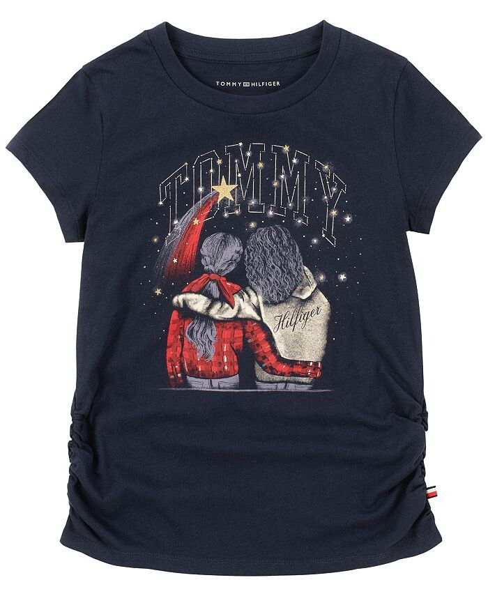 Футболка с короткими рукавами Big Girls Tommy Shooting Star Tommy Hilfiger, синий
Футболка с короткими рукавами Big Girls Tommy Shooting Star Tommy Hilfiger, синий
