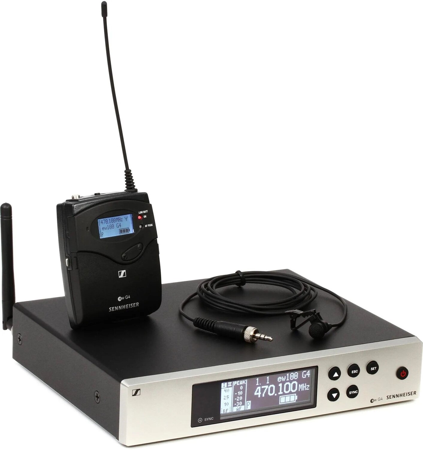 Беспроводная петличная микрофонная система Sennheiser EW 100 G4-ME2 — диапазон A1
Беспроводная петличная микрофонная система Sennheiser EW 100 G4-ME2 — диапазон A1