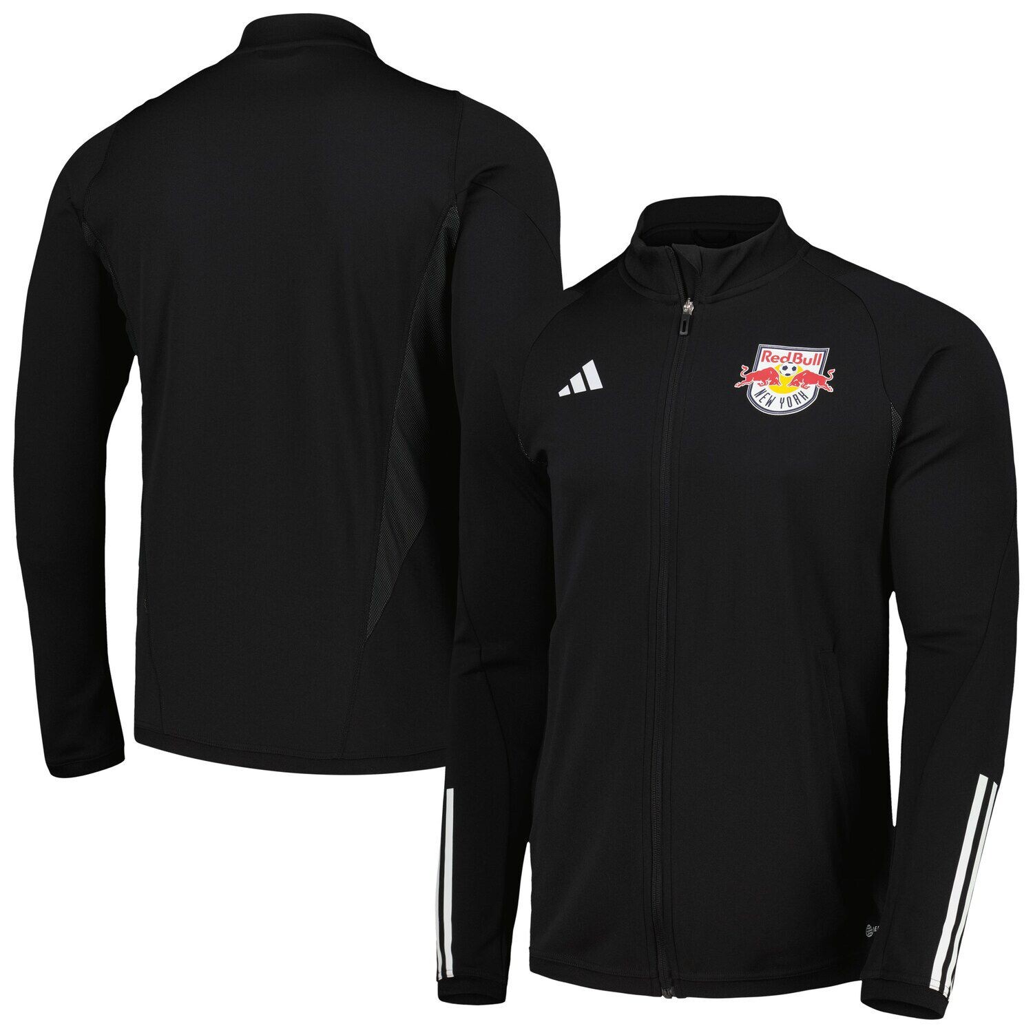 Мужская черная тренировочная футболка с молнией во всю длину New York Red Bulls 2023 AEROREADY adidas
Мужская черная тренировочная футболка с молнией во всю длину New York Red Bulls 2023 AEROREADY adidas