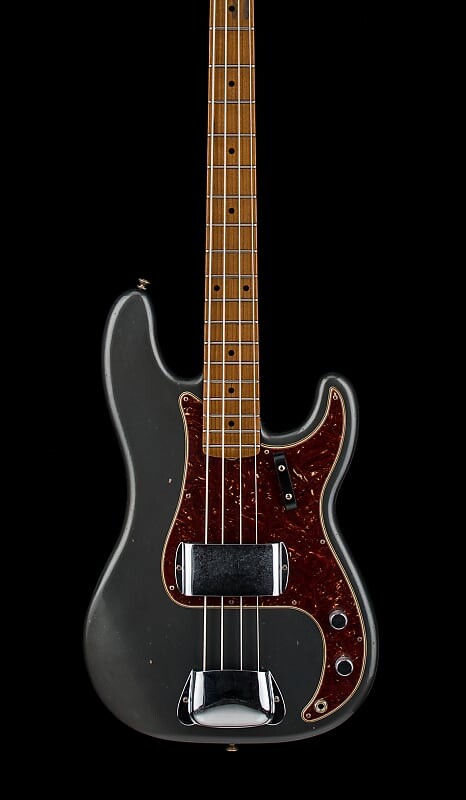 Басс гитара Fender Custom Shop Empire 58 Precision Bass Journeyman Relic - Aged Charcoal Frost Metallic #74564
Басс гитара Fender Custom Shop Empire 58 Precision Bass Journeyman Relic - Aged Charcoal Frost Metallic #74564