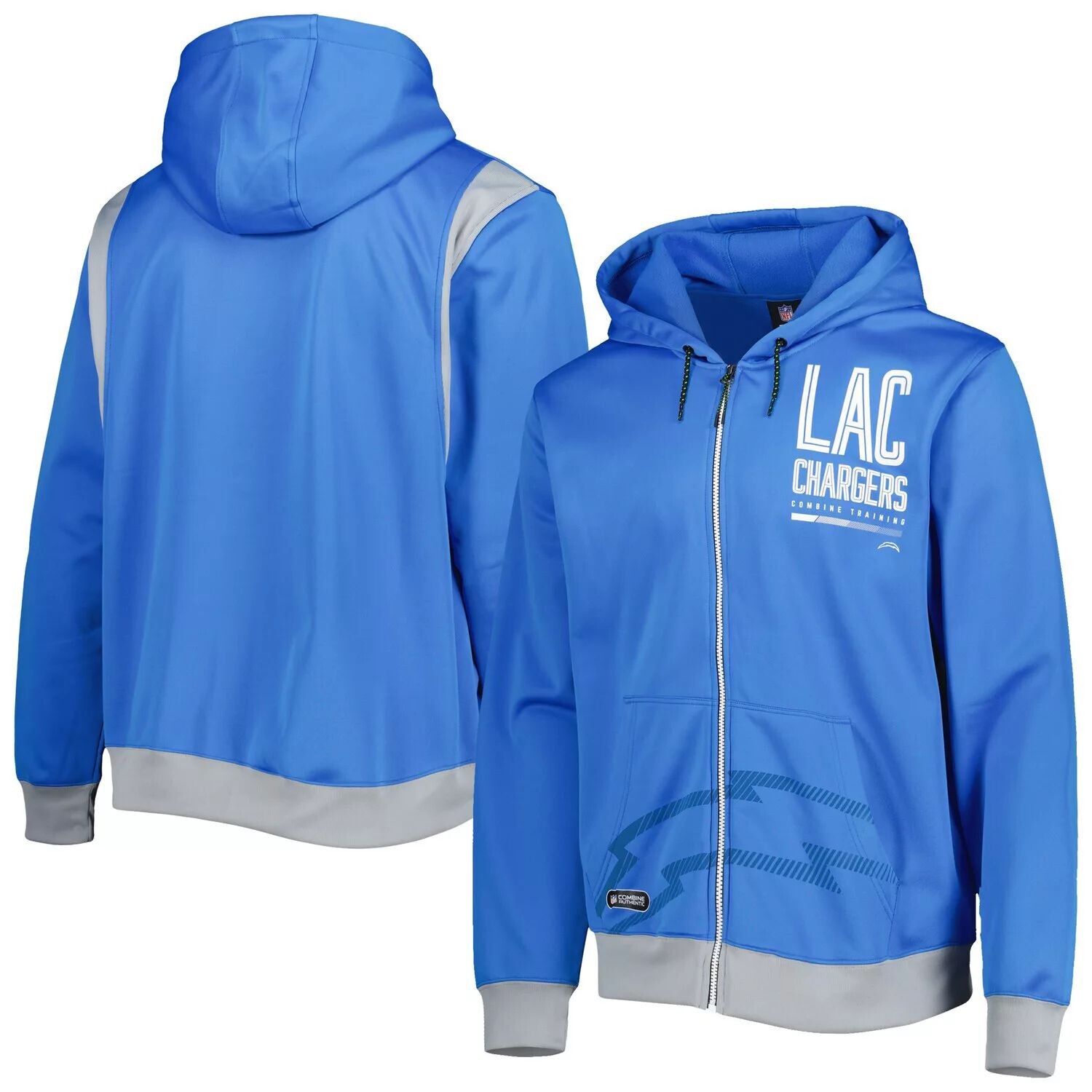 Мужская толстовка с капюшоном New Era Powder Blue Los Angeles Chargers с аутентичной застежкой-молнией во всю длину
Мужская толстовка с капюшоном New Era Powder Blue Los Angeles Chargers с аутентичной застежкой-молнией во всю длину