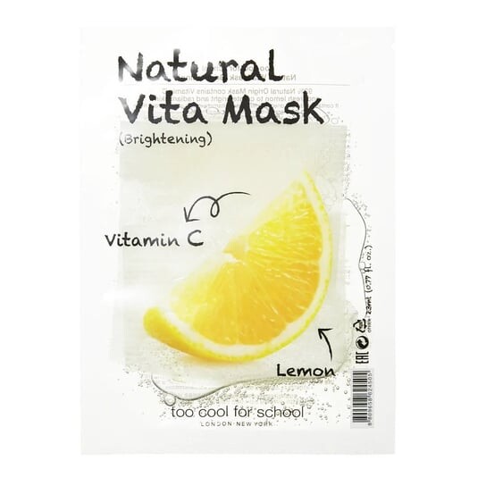 Осветляющая маска для лица Natural Brightening, 23 г Too Cool For School, Natural Vita Mask
Осветляющая маска для лица Natural Brightening, 23 г Too Cool For School, Natural Vita Mask
