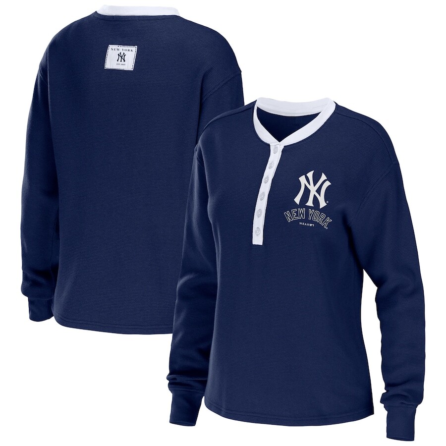 Футболка с длинным рукавом WEAR by Erin Andrews New York Yankees, нави
Футболка с длинным рукавом WEAR by Erin Andrews New York Yankees, нави
