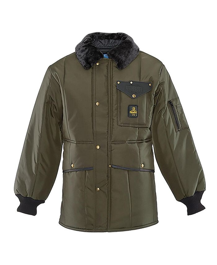 Мужская утепленная рабочая куртка Iron-Tuff с флисовым воротником — Big & Высокий RefrigiWear, зеленый
Мужская утепленная рабочая куртка Iron-Tuff с флисовым воротником — Big & Высокий RefrigiWear, зеленый