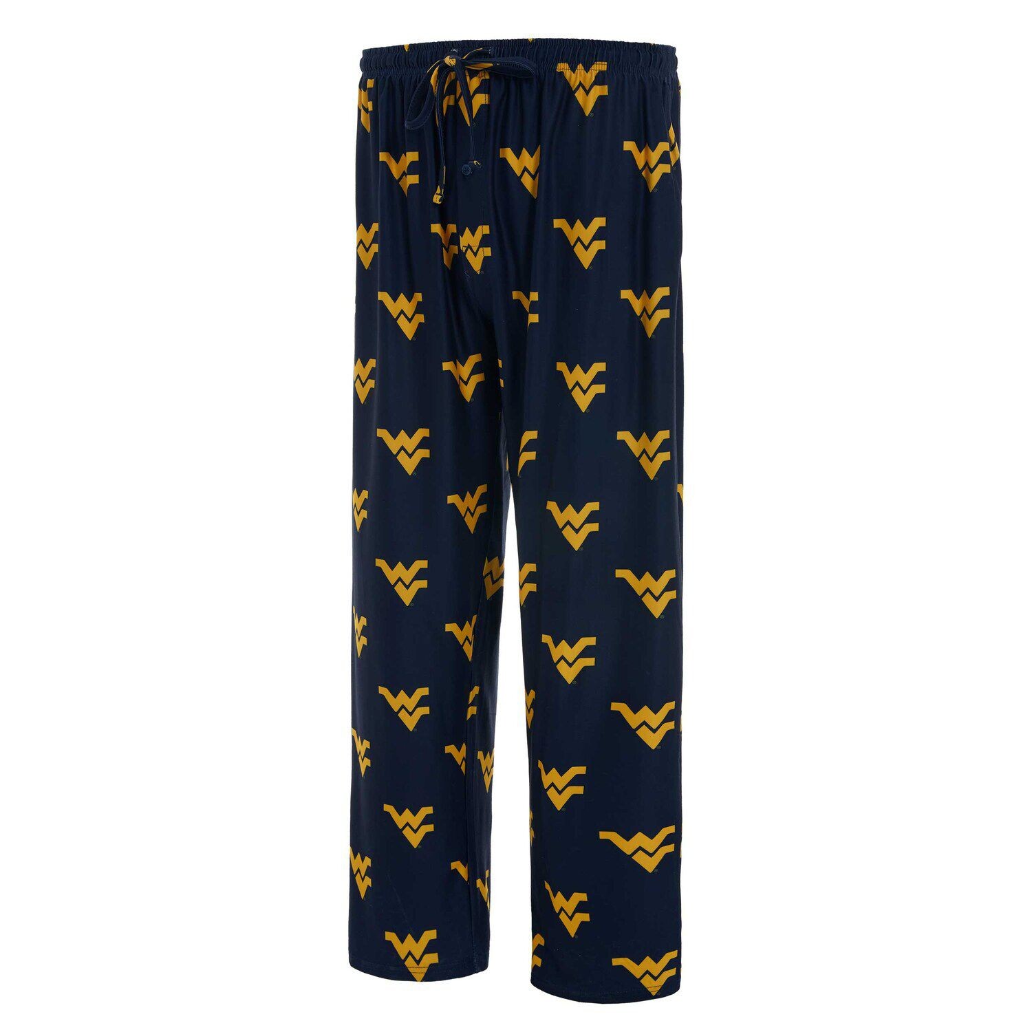 Мужские брюки Concepts Sport Navy West Virginia Mountaineers с флагманским принтом и логотипом
Мужские брюки Concepts Sport Navy West Virginia Mountaineers с флагманским принтом и логотипом