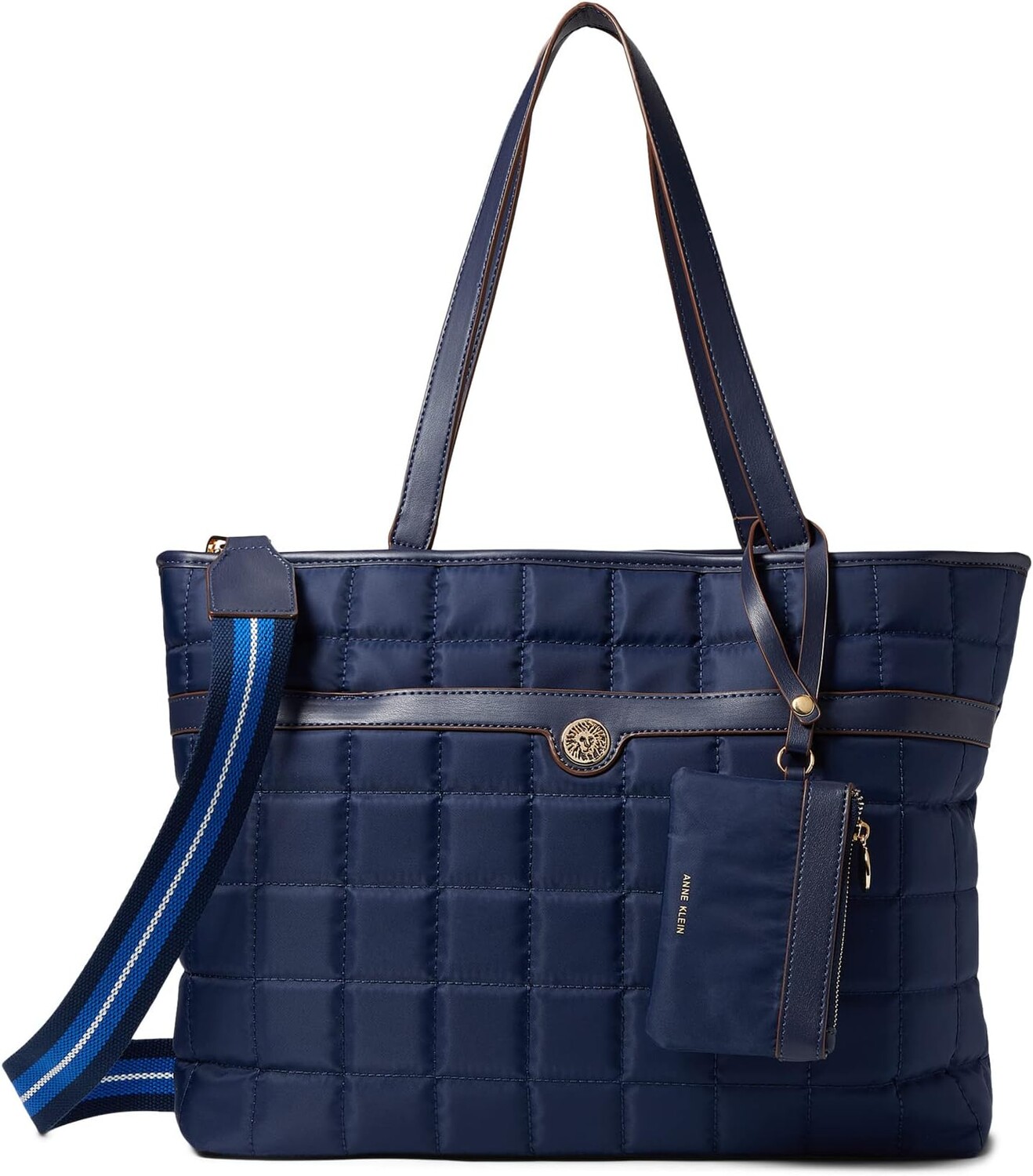 Сумка-тоут Anne Klein Quilted Nylon Tote w/ Card Case, цвет Distant Mountain/Distant Mountain/Navy/Blue
Сумка-тоут Anne Klein Quilted Nylon Tote w/ Card Case, цвет Distant Mountain/Distant Mountain/Navy/Blue