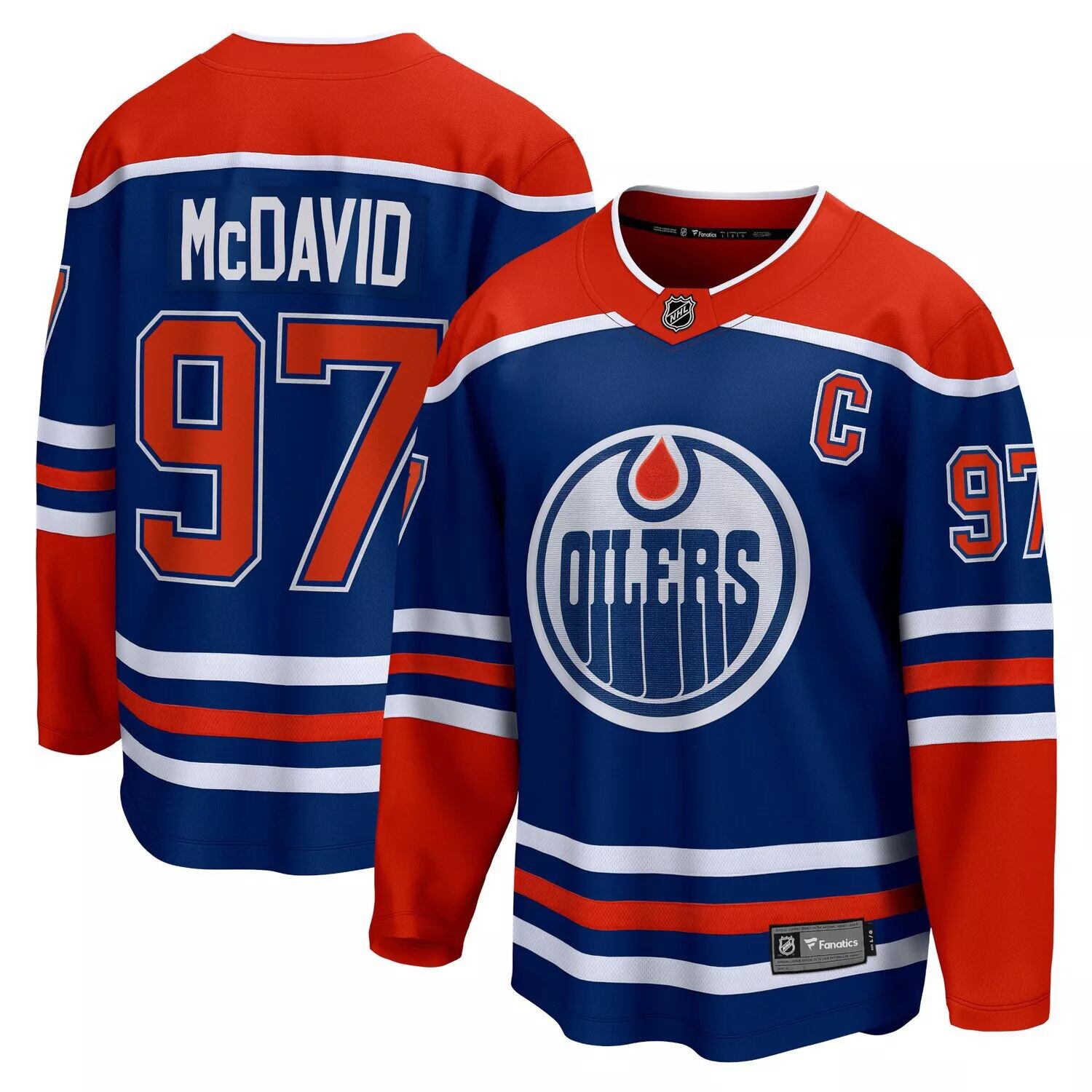 Мужская футболка с логотипом Connor McDavid Royal Edmonton Oilers Home Premier Breakaway Player Fanatics
Мужская футболка с логотипом Connor McDavid Royal Edmonton Oilers Home Premier Breakaway Player Fanatics