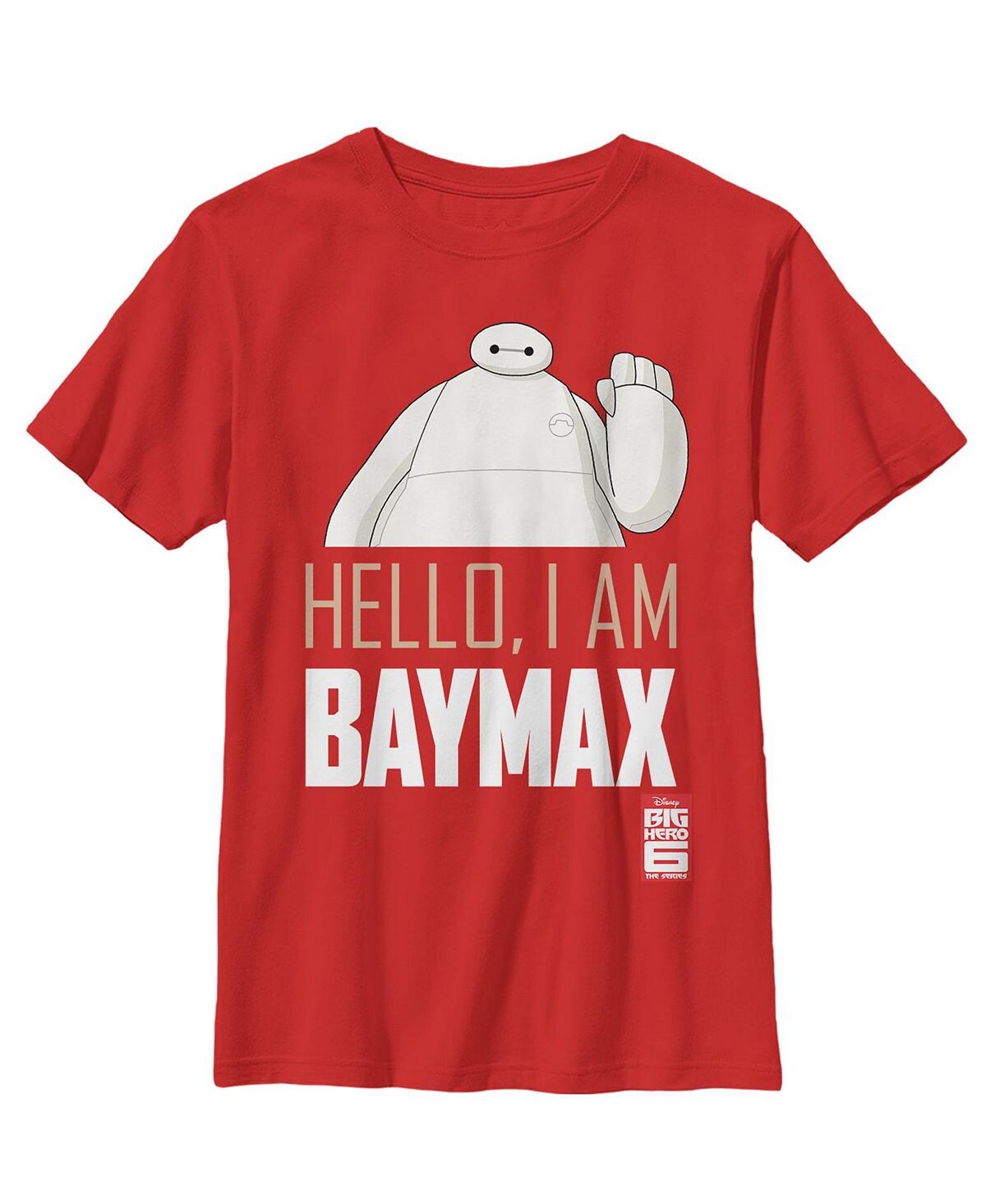 Детская футболка Big Hero 6 для мальчиков «Hello I Am Baymax Friend» Disney Pixar
Детская футболка Big Hero 6 для мальчиков «Hello I Am Baymax Friend» Disney Pixar