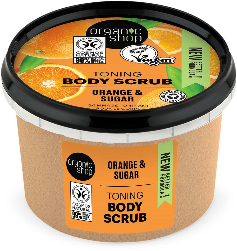 Organic Shop Toning Body Scrub тонизирующий скраб для тела Апельсин и сахар 250мл
Organic Shop Toning Body Scrub тонизирующий скраб для тела Апельсин и сахар 250мл