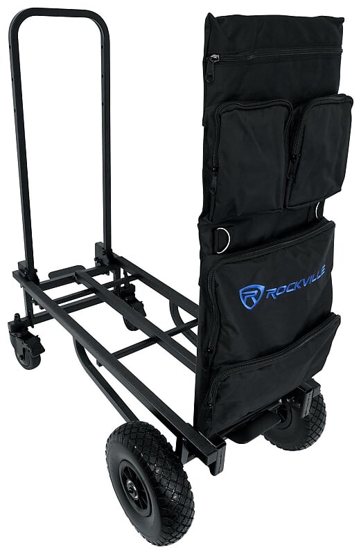 Rockville Rock Cart Pro DJ Equipment Transport Roller Car + 5 Pocket Сумка для аксессуаров Rock Cart Pro+CART-ACC
Rockville Rock Cart Pro DJ Equipment Transport Roller Car + 5 Pocket Сумка для аксессуаров Rock Cart Pro+CART-ACC