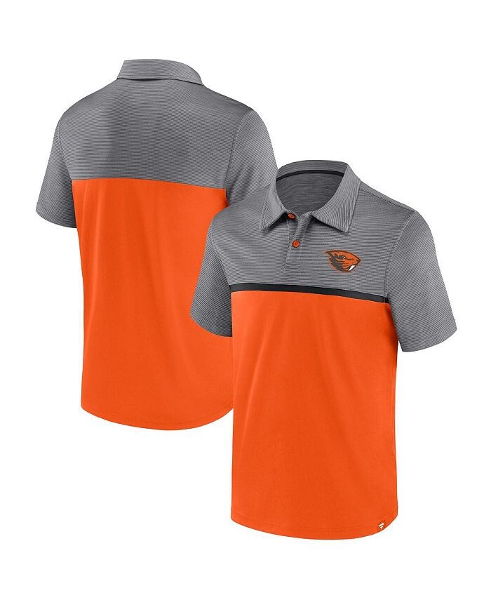 Мужская оранжево-серая рубашка-поло с логотипом Oregon State Beavers Fanatics, оранжевый
Мужская оранжево-серая рубашка-поло с логотипом Oregon State Beavers Fanatics, оранжевый