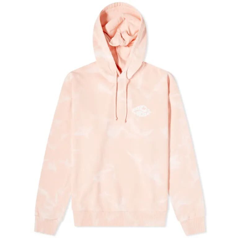 Худи с логотипом Holzweiler Mind, светло-розовый/белый 
Худи с логотипом Holzweiler Mind, светло-розовый/белый