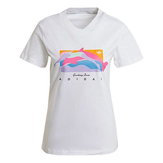 Футболка Adidas originals Dolphin Printed Sports Crew Neck Short Sleeve White, Белый
Футболка Adidas originals Dolphin Printed Sports Crew Neck Short Sleeve White, Белый
