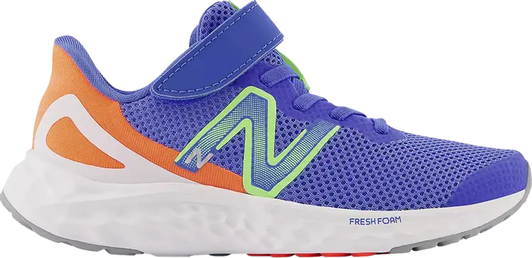Кроссовки New Balance Fresh Foam Arishi v4 Bungee Lace Little Kid 'Bright Lapis Neon Dragonfly', синий
Кроссовки New Balance Fresh Foam Arishi v4 Bungee Lace Little Kid 'Bright Lapis Neon Dragonfly', синий