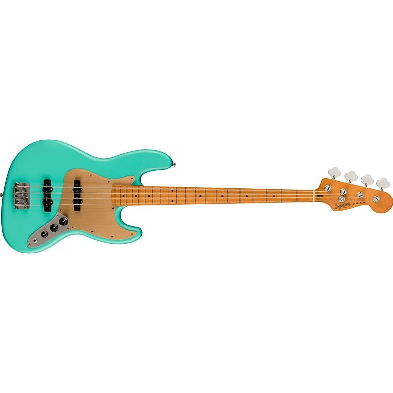 Squier (Fender) 40th Anniversary Jazz Bass, Vintage Edition, Satin Seafoam Green 0379540549
Squier (Fender) 40th Anniversary Jazz Bass, Vintage Edition, Satin Seafoam Green 0379540549