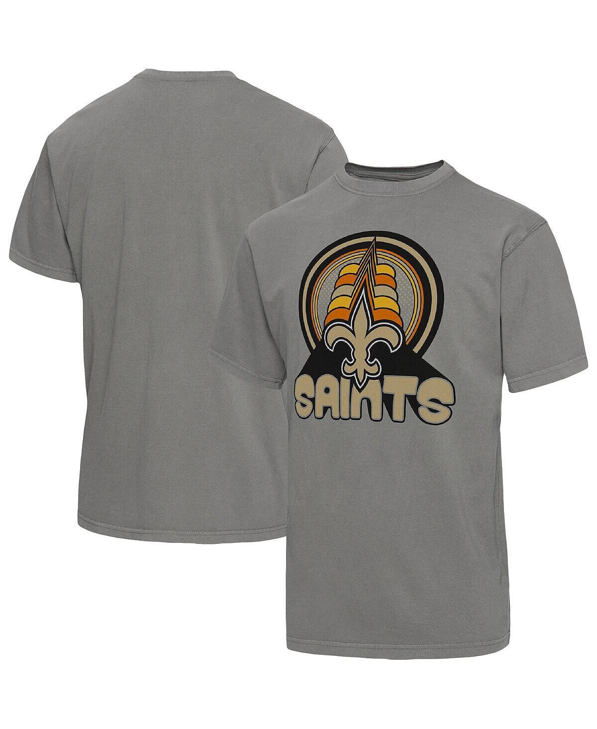 Мужская графитовая футболка new orleans saints wonderland infinity vibe Junk Food
Мужская графитовая футболка new orleans saints wonderland infinity vibe Junk Food