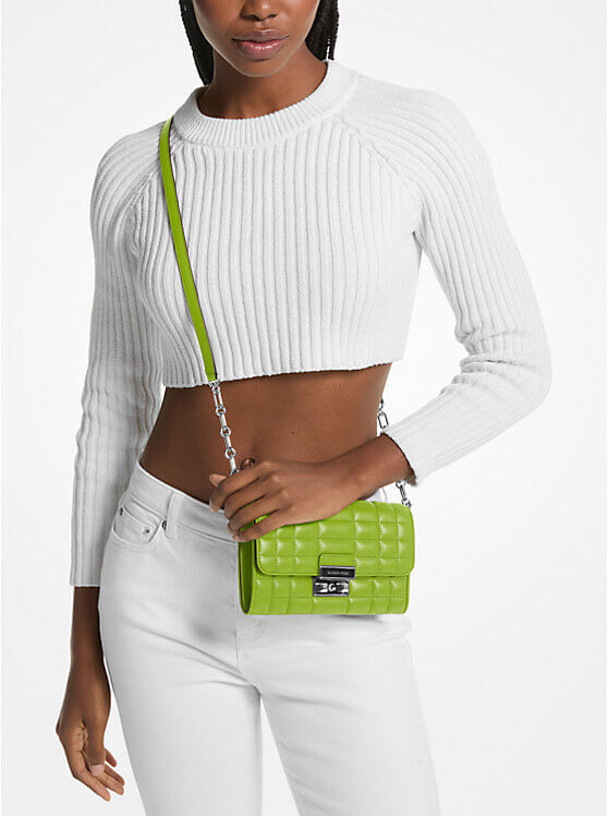 Сумка кросс-боди Michael Michael Kors Tribeca Large Leather Convertible, зеленый
Сумка кросс-боди Michael Michael Kors Tribeca Large Leather Convertible, зеленый