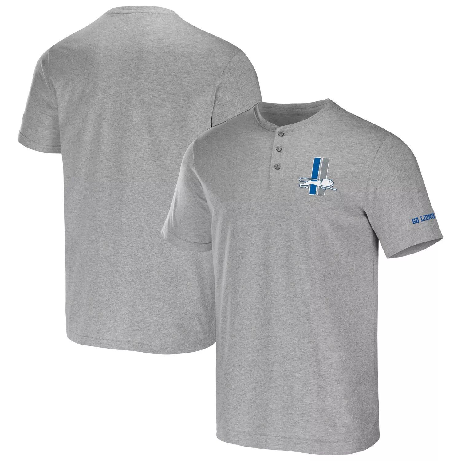Мужская футболка Henley из коллекции NFL x Darius Rucker от Fanatics Heather Grey Detroit Lions Henley
Мужская футболка Henley из коллекции NFL x Darius Rucker от Fanatics Heather Grey Detroit Lions Henley