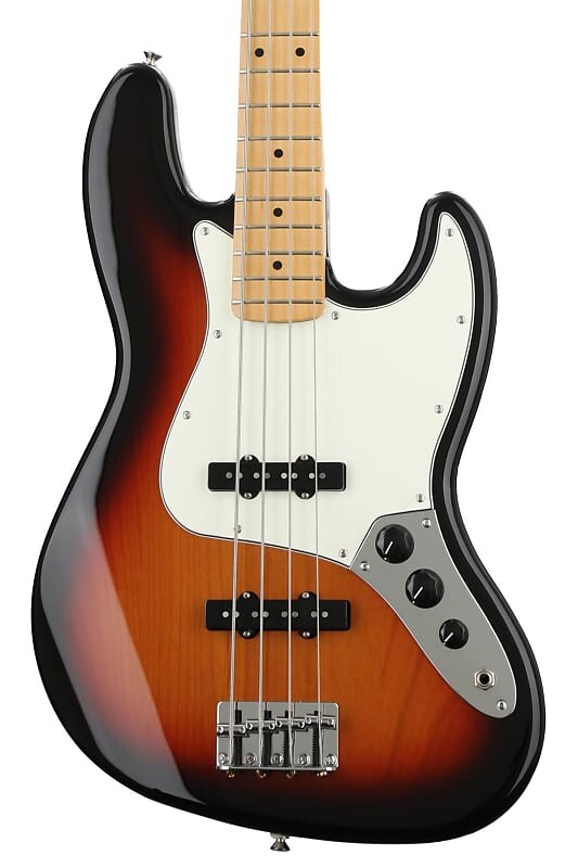 Fender Player Jazz Bass - 3-тональные солнечные лучи с кленовой накладкой 0149902500
Fender Player Jazz Bass - 3-тональные солнечные лучи с кленовой накладкой 0149902500