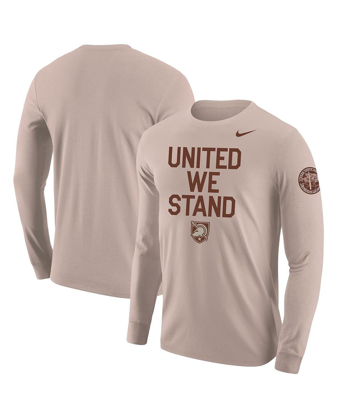Мужская футболка с длинным рукавом oatmeal army black knights rivalry united we stand 2-hit Nike, мульти
Мужская футболка с длинным рукавом oatmeal army black knights rivalry united we stand 2-hit Nike, мульти