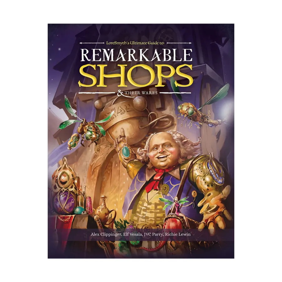 Remarkable Shops & Their Wares, Role Playing Games (Lore Smyth), твердый переплет
Remarkable Shops & Their Wares, Role Playing Games (Lore Smyth), твердый переплет