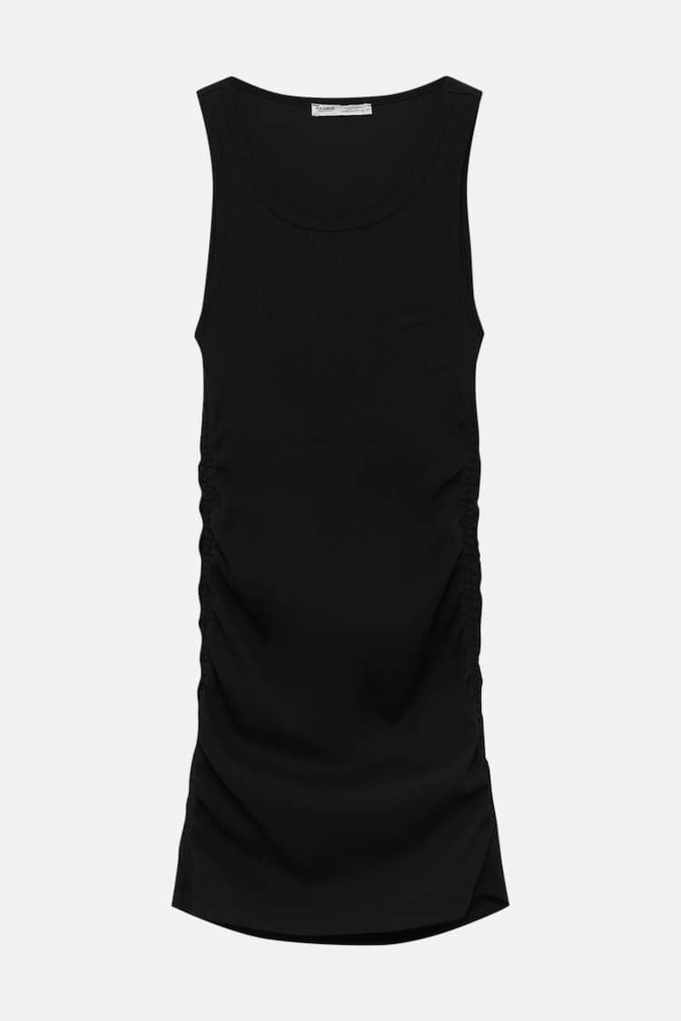 Платье Pull&Bear Sleeveless Short Draped, черный
Платье Pull&Bear Sleeveless Short Draped, черный