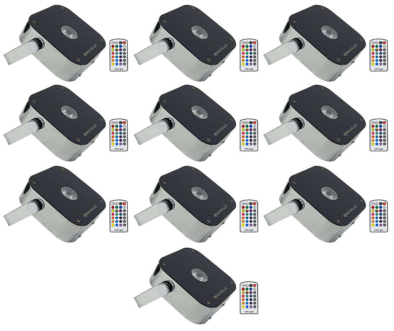 Комплект 10 Rockville MINI RF1 RGBWA + UV DJ/Party LED Wash Lights сталь + RF Remotes 10 MINI RF1
Комплект 10 Rockville MINI RF1 RGBWA + UV DJ/Party LED Wash Lights сталь + RF Remotes 10 MINI RF1