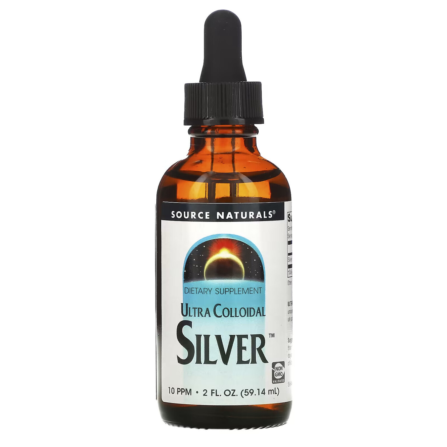Source Naturals, ультра коллоидное серебро, 10 част./млн, 59,14 мл (2 жидк. унции)
Source Naturals, ультра коллоидное серебро, 10 част./млн, 59,14 мл (2 жидк. унции)
