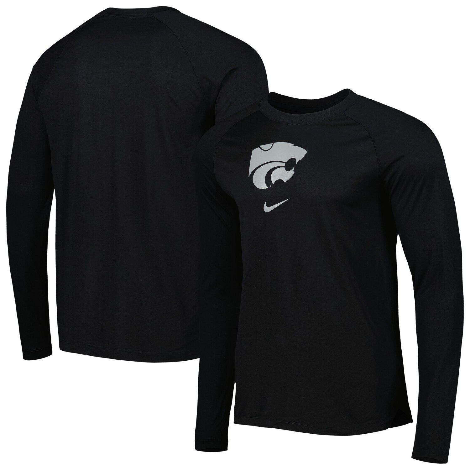 Мужская черная футболка с длинным рукавом Nike Kansas State Wildcats Spotlight Raglan Performance
Мужская черная футболка с длинным рукавом Nike Kansas State Wildcats Spotlight Raglan Performance