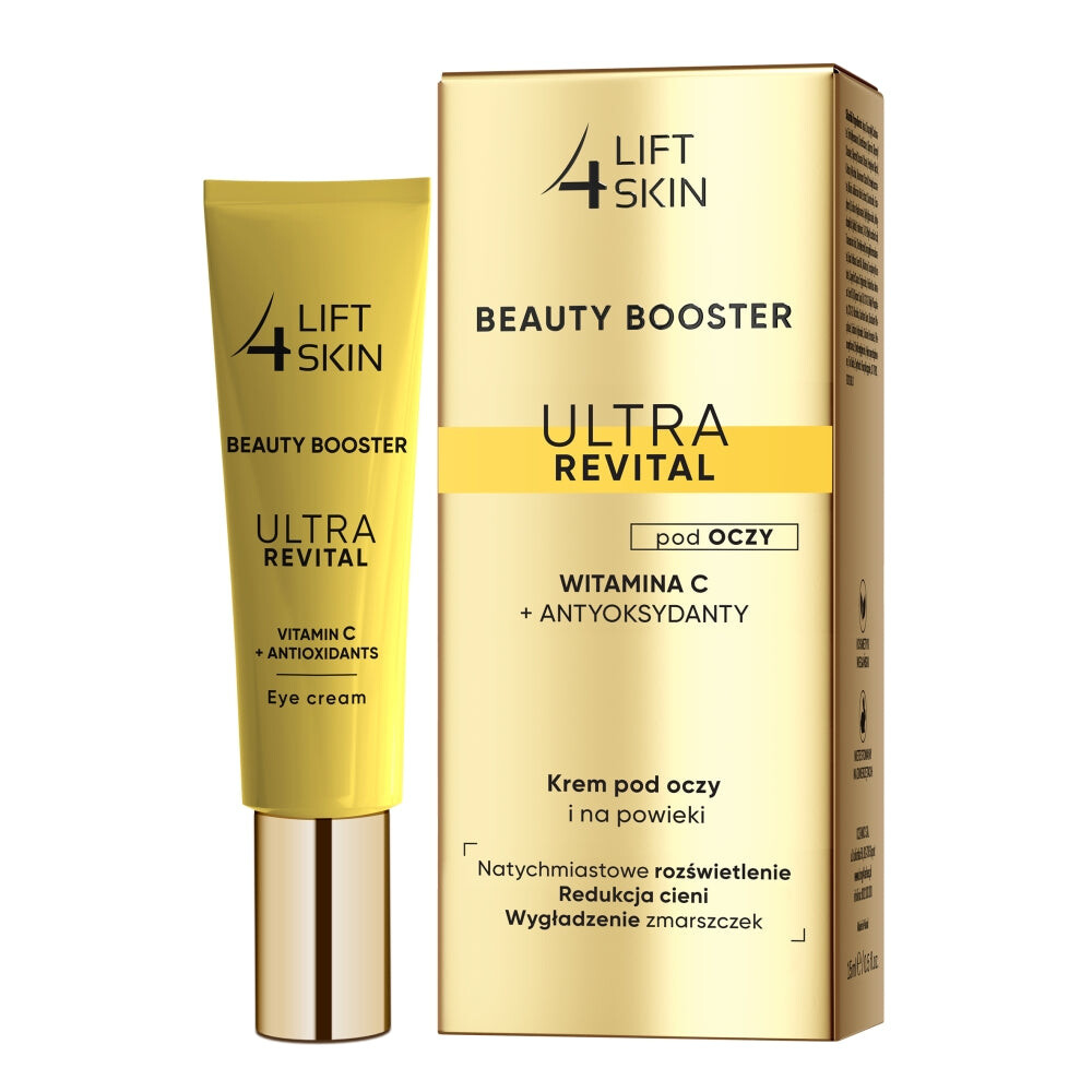Lift4Skin Beauty Booster Ultra Revital Крем с витамином С + антиоксидантами для глаз и век 15 мл
Lift4Skin Beauty Booster Ultra Revital Крем с витамином С + антиоксидантами для глаз и век 15 мл