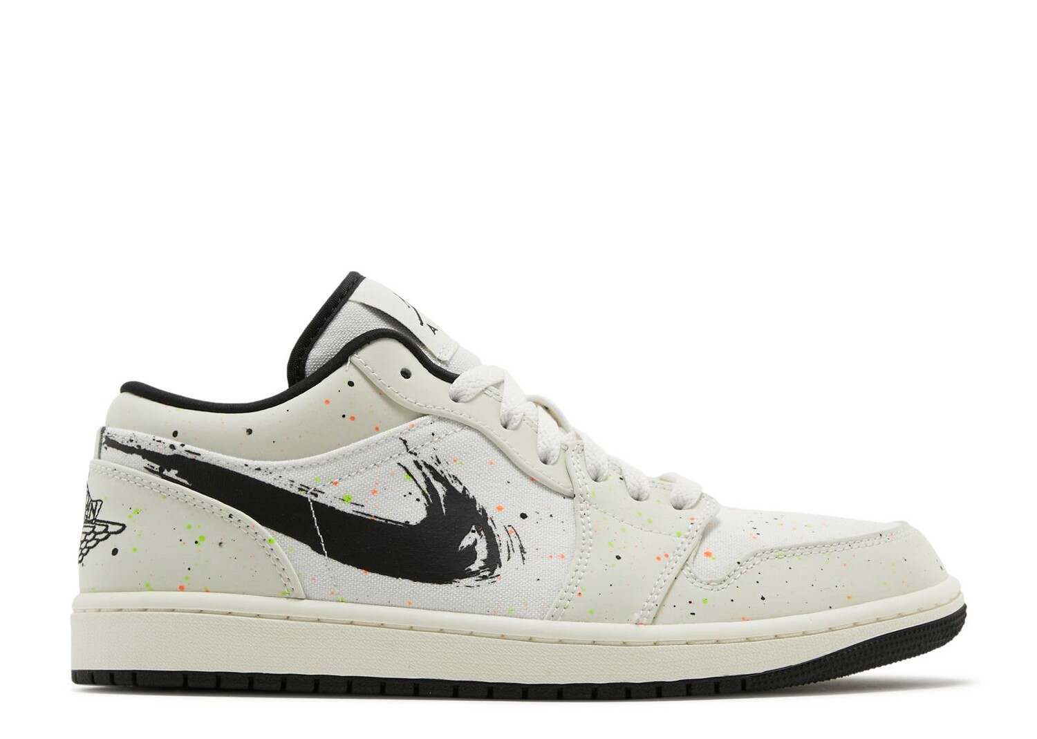 Кроссовки Air Jordan Air Jordan 1 Low 'Brushstroke Swoosh - Paint Splatter', белый
Кроссовки Air Jordan Air Jordan 1 Low 'Brushstroke Swoosh - Paint Splatter', белый