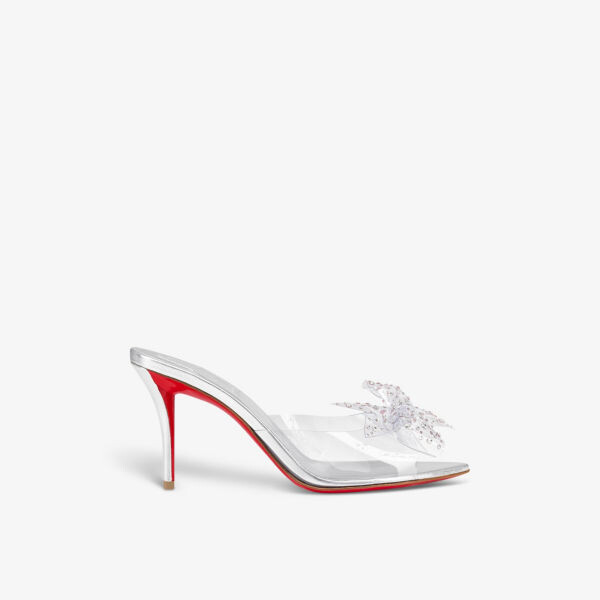 Туфли aqua strass 80 на каблуке из кожи и пвх, украшенные кристаллами Christian Louboutin, серебряный
Туфли aqua strass 80 на каблуке из кожи и пвх, украшенные кристаллами Christian Louboutin, серебряный