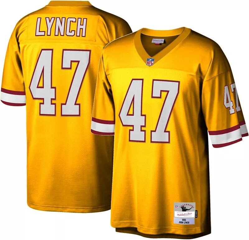 Мужская футболка Mitchell & Ness Tampa Bay Buccaneers John Lynch № 47, 1995 год.
Мужская футболка Mitchell & Ness Tampa Bay Buccaneers John Lynch № 47, 1995 год.
