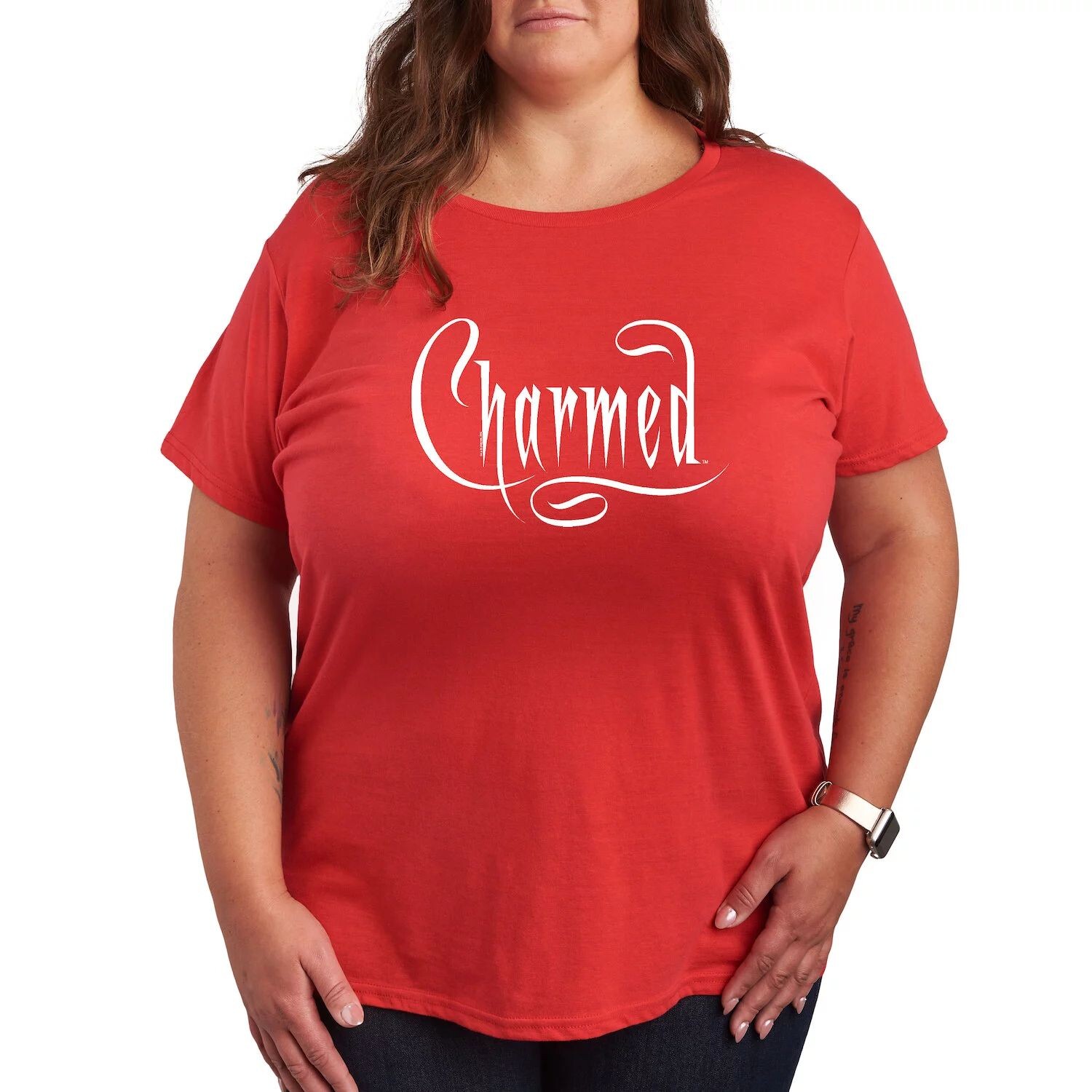 Детская футболка больших размеров с логотипом Charmed Licensed Character, красный
Детская футболка больших размеров с логотипом Charmed Licensed Character, красный