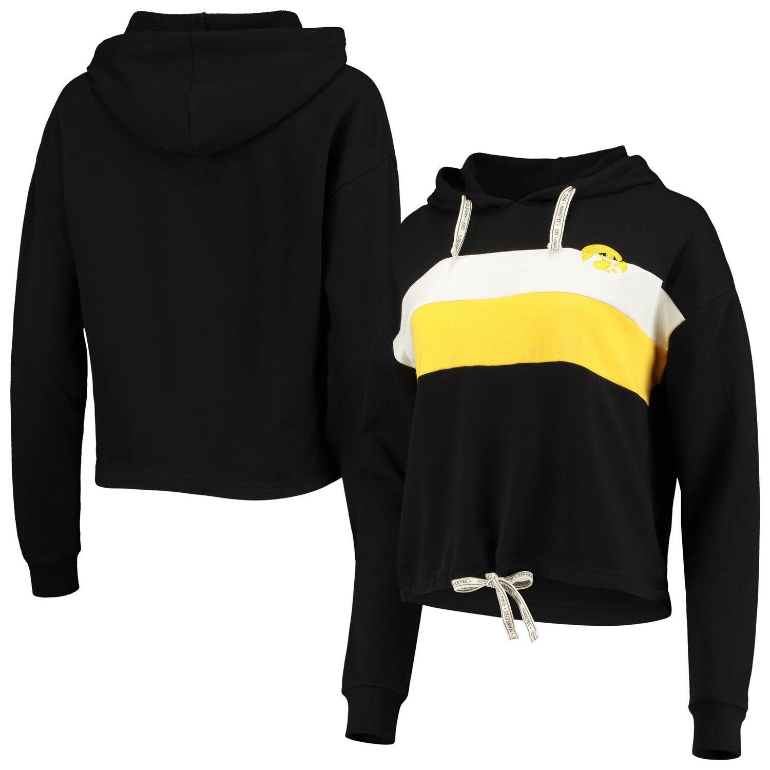 Женский пуловер с капюшоном Gameday Couture черного/золотого цвета Iowa Hawkeyes Leave Your Mark, Черный
Женский пуловер с капюшоном Gameday Couture черного/золотого цвета Iowa Hawkeyes Leave Your Mark, Черный