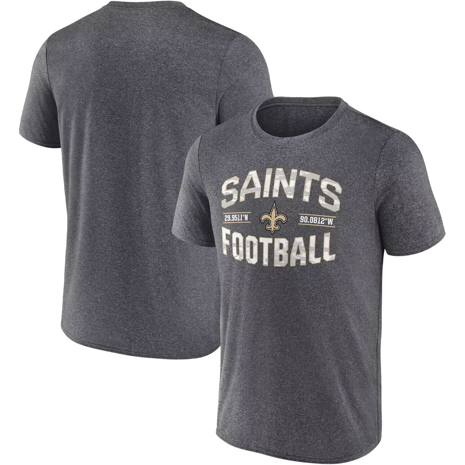 Мужская темно-серая футболка Fanatics с надписью «New Orleans Saints Want To Play»
Мужская темно-серая футболка Fanatics с надписью «New Orleans Saints Want To Play»