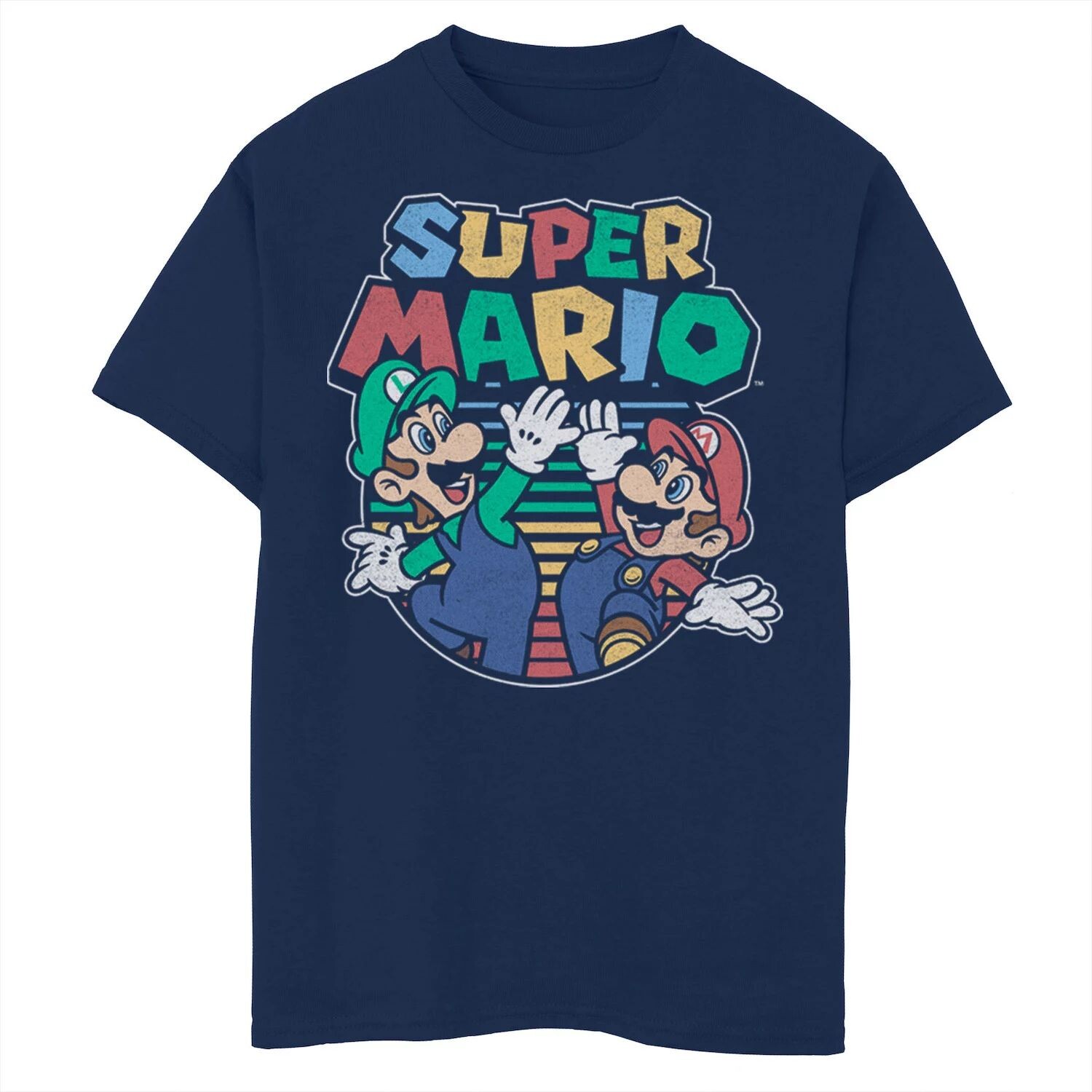 Футболка Husky Nintendo Mario And Luigi High Five для мальчиков 8–20 лет с рисунком Licensed Character, синий
Футболка Husky Nintendo Mario And Luigi High Five для мальчиков 8–20 лет с рисунком Licensed Character, синий