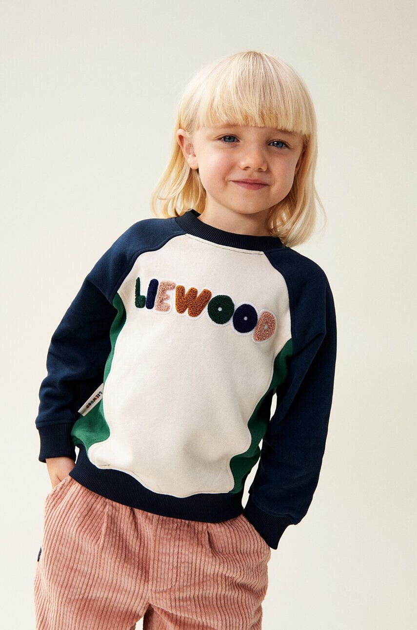 Хлопковая толстовка Liewood для мальчиков и девочек Aude Placement Sweatshirt, темно-синий
Хлопковая толстовка Liewood для мальчиков и девочек Aude Placement Sweatshirt, темно-синий