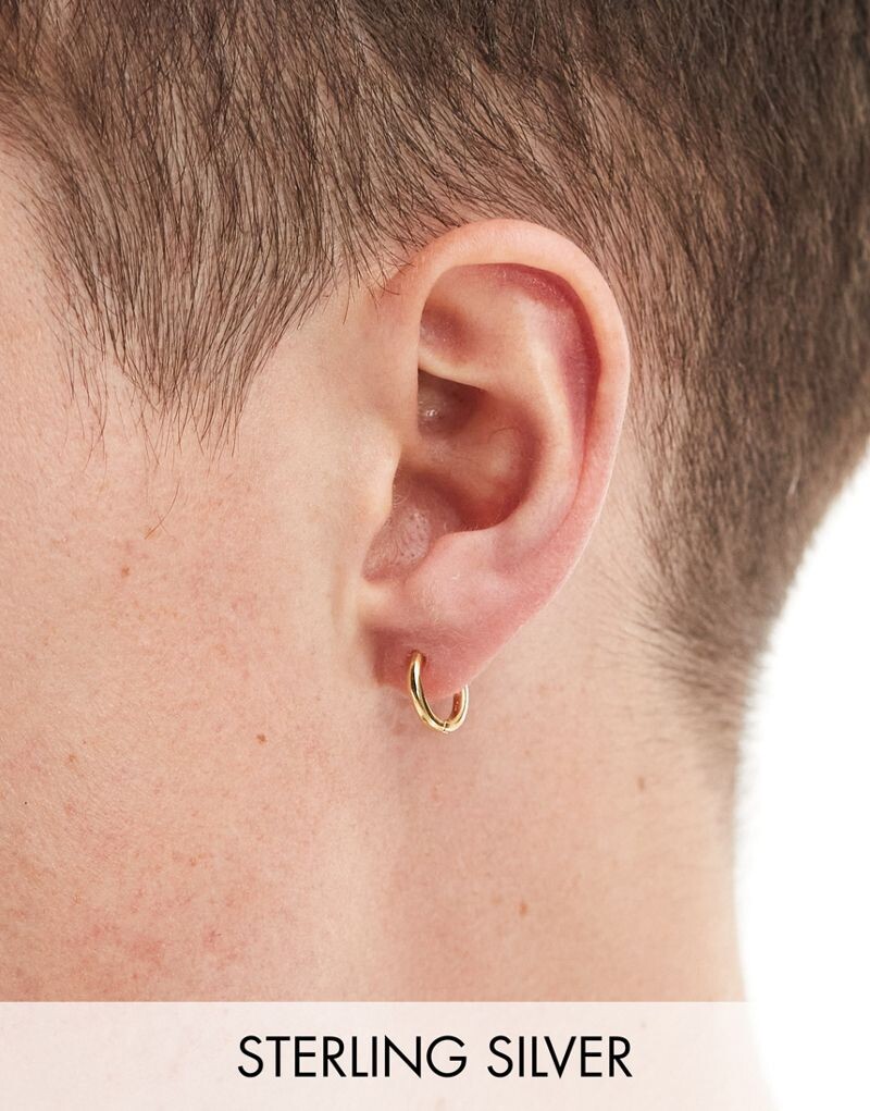 ASOS DESIGN – Серьги-кольца диаметром 12 мм из стерлингового серебра, покрытые 14-каратным золотом
ASOS DESIGN – Серьги-кольца диаметром 12 мм из стерлингового серебра, покрытые 14-каратным золотом